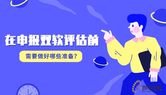 在申報雙軟評估前需要做好哪些準備？